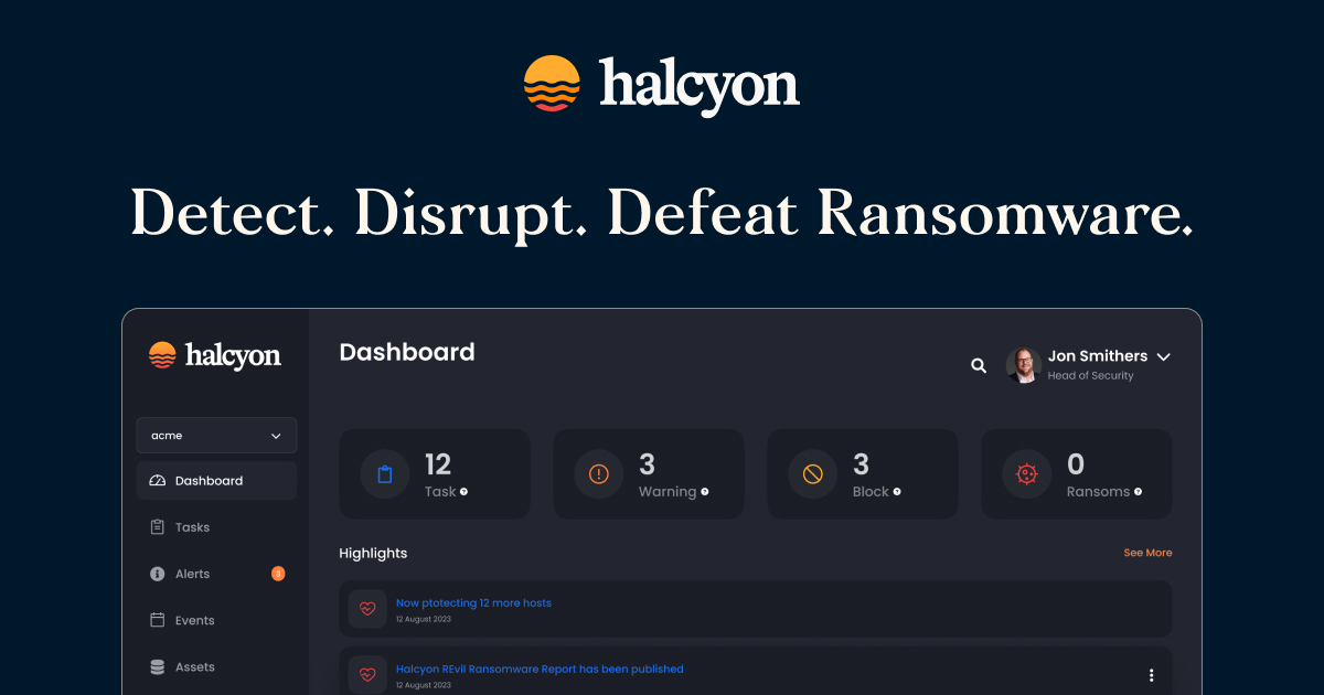 RSAC Day 3: "AI가 랜섬웨어를 바꾸고 있다" — Halcyon, 6~12개월 방어 우선순위 제시