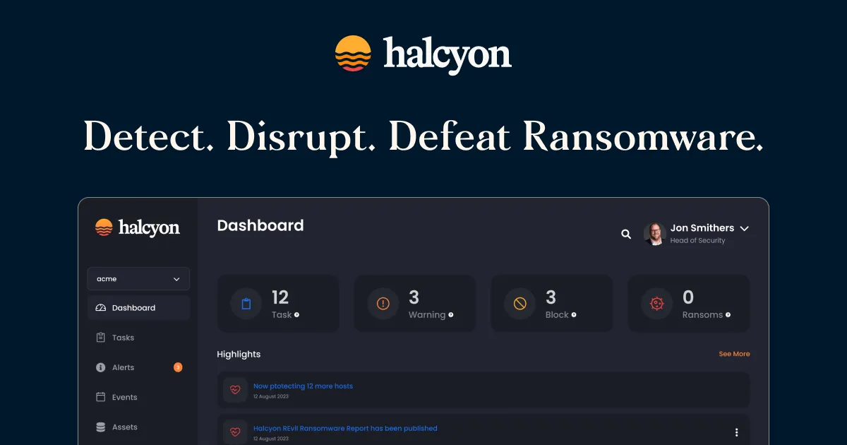 RSAC Day 3: "AI가 랜섬웨어를 바꾸고 있다" — Halcyon, 6~12개월 방어 우선순위 제시