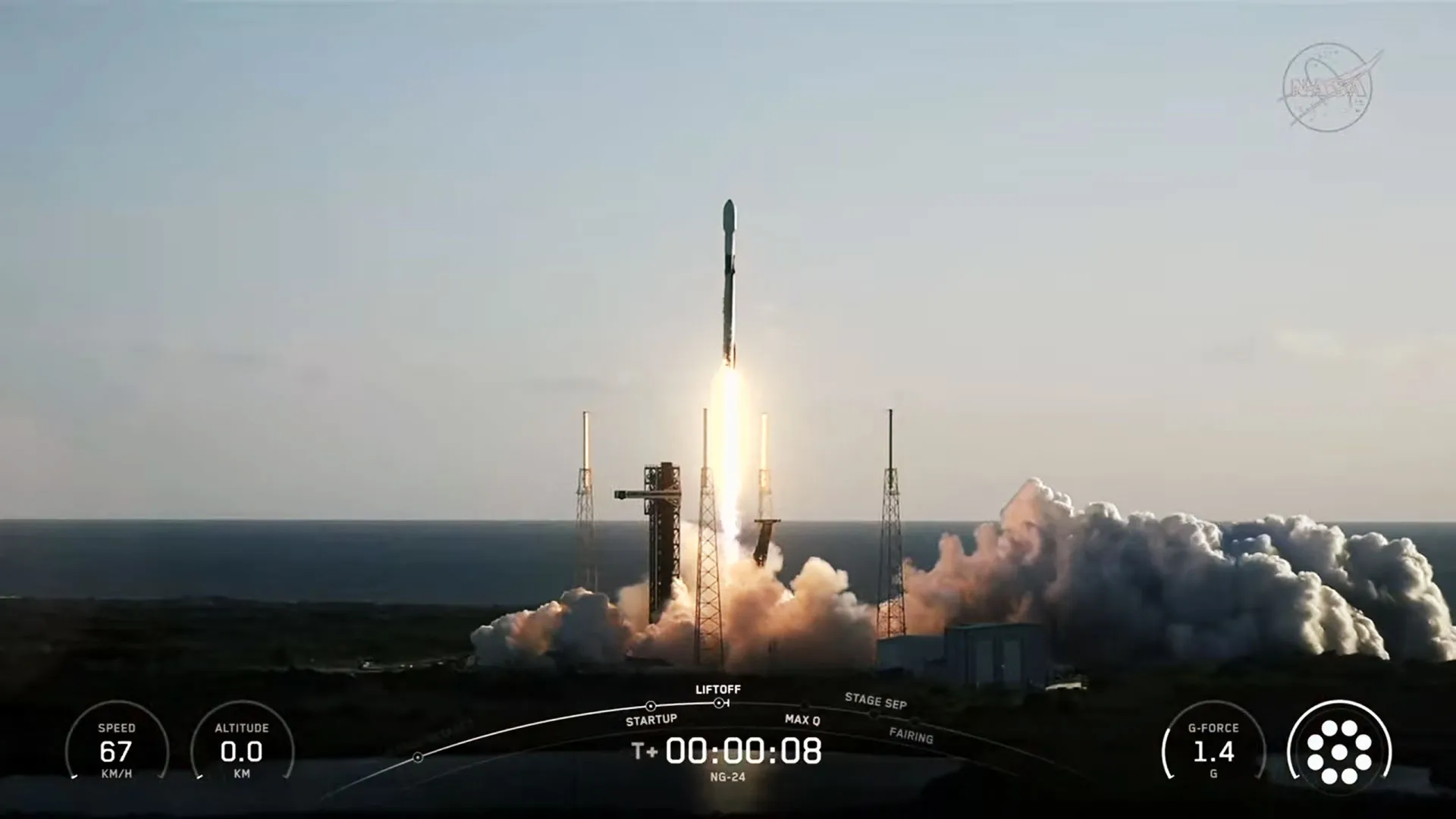 NASA CRS-24, 시그너스 XL 화물선 ISS 보급 발사 성공
